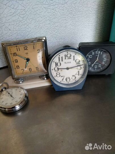Старинные часы. Середина прошлого века
