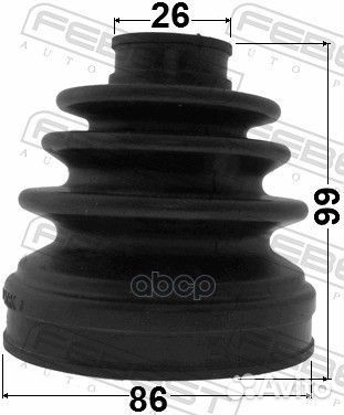 Пыльник шрус внутренний комплект 86X99X26 1415N
