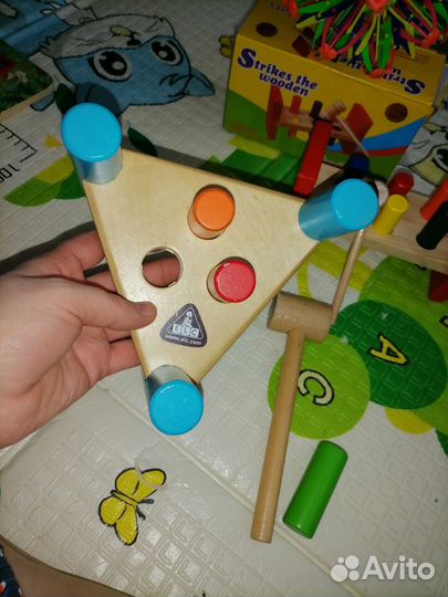 Детские развивающие игрушки пакетом