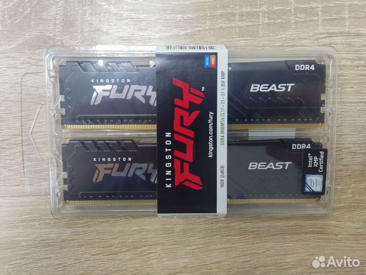 DDR4 16 и 32 Гб новые