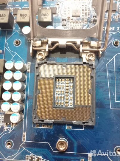 Материнская плата сокет 1155 + процессор i3 -2125