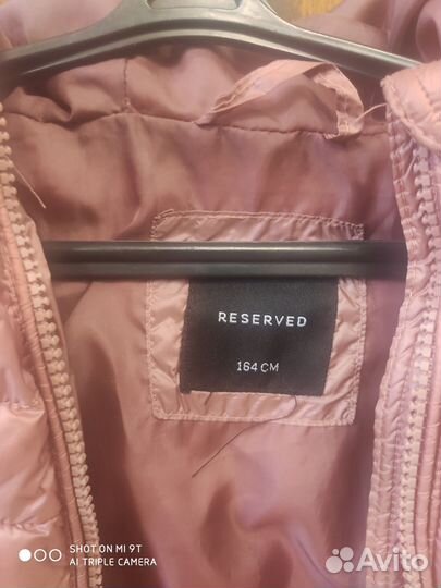Куртка демисезонная на девочку 11-12 лет