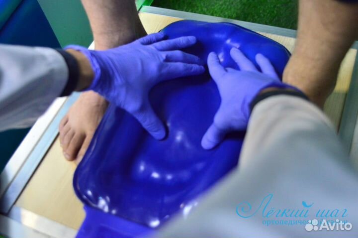 Изготовление индивидуальных ортопедических стелек