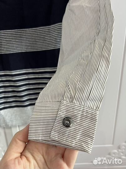 Рубашка с жилеткой имитация 116-128