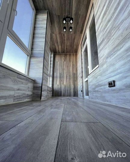 Отделка балконов и лоджий