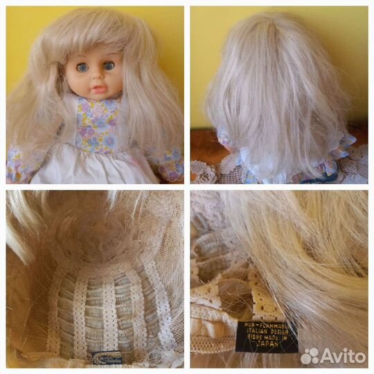 Накладные волосы на заколке, парик, просто волосы