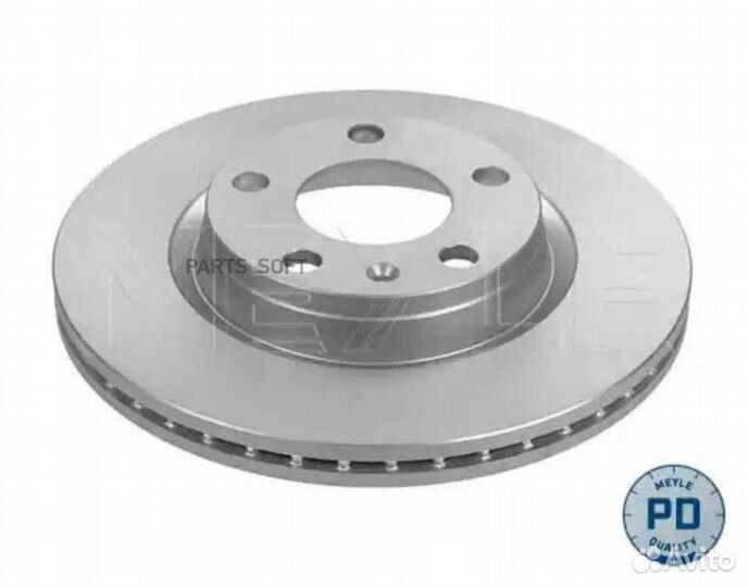 Meyle 1835211017PD Диск тормозной VAG passat/A4 96