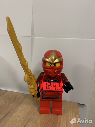 Lego Ninjago часы-будильник