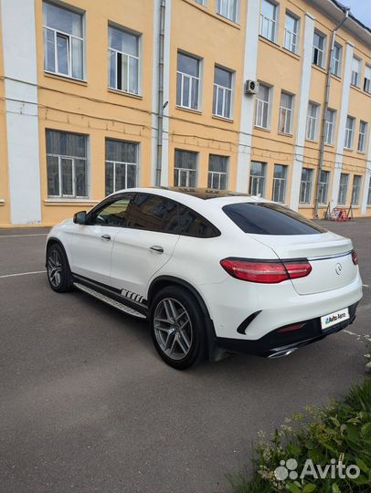 Mercedes-Benz GLE-класс Coupe 3.0 AT, 2017, 130 000 км