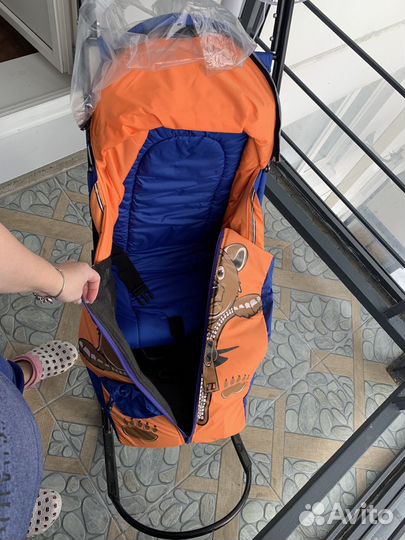 Детские санки коляска