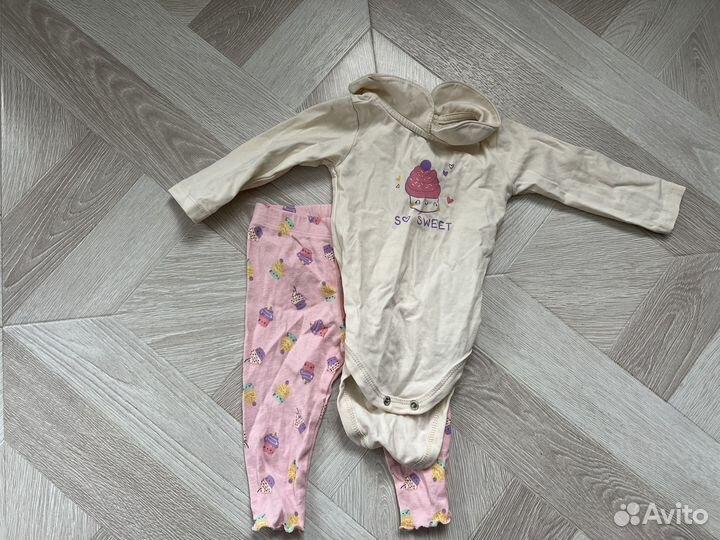 Вещи пакетом на девочку 56-62