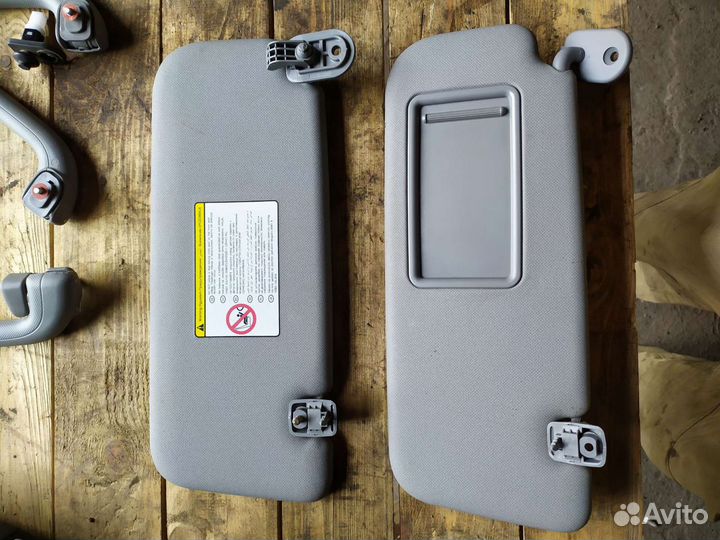 Козырек солнцезащитный правый,левы Hyundai Solaris