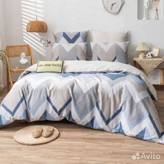 Комплект постельного белья Сатин 100 хлопок C554