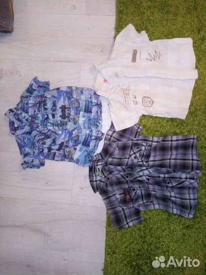 Рубашка, брюки, жилетка