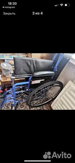 Инвалидная коляска новая