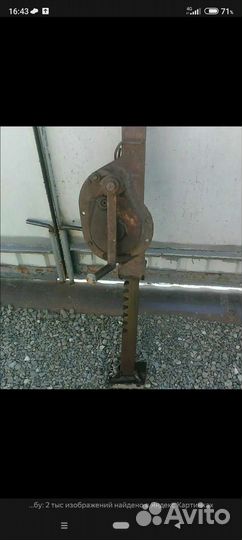 Домкрат реечный железнодорожный