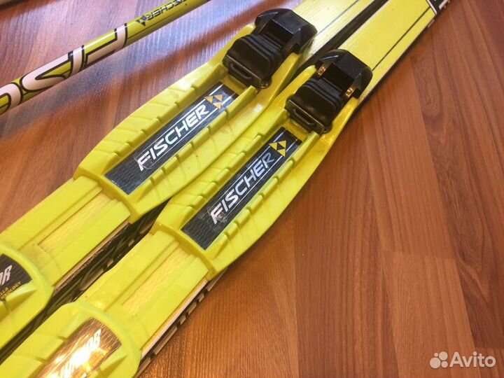 Беговые лыжи с палками