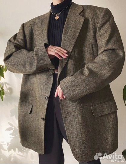 Винтажный пиджак burberry