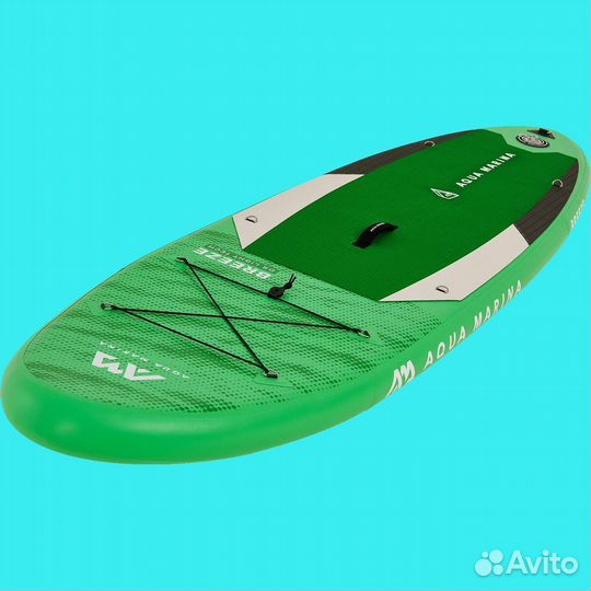 SUP-доска надувная c веслом aqua marina breeze 9'1