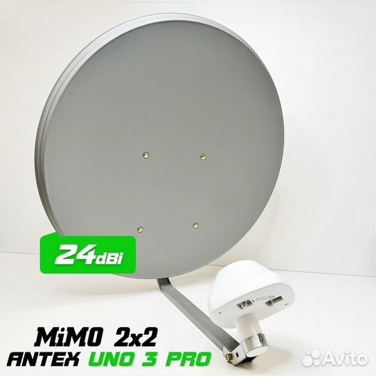 4G MiMO LTE Антенна Kroks и Antex