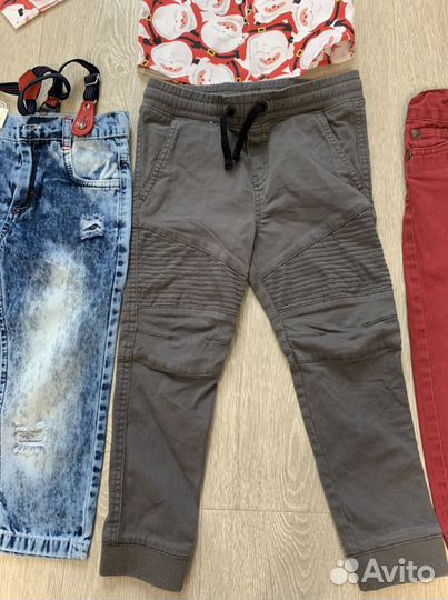 Рубашка новогодняя и ждинсы