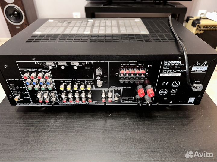 Ресивер yamaha RX-V365 + акустика Sound Pso SP-2S