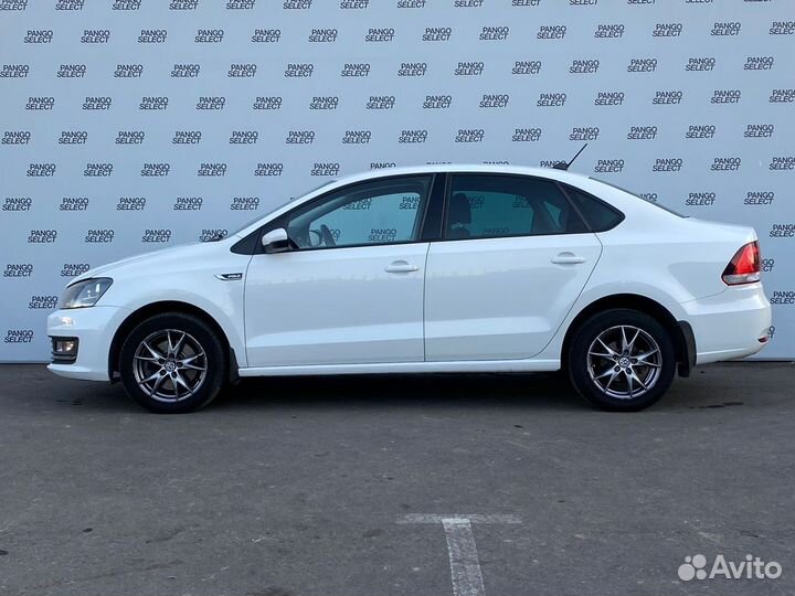 Volkswagen Polo 1.6 AT, 2018, 106 314 км