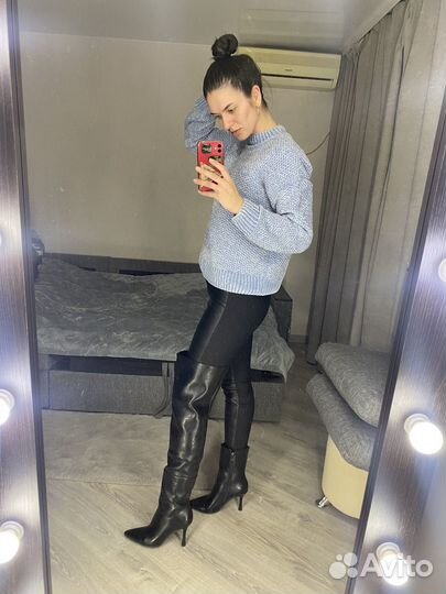 Сапоги женские осенние 39 ботфорты