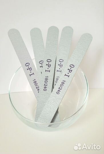 Пилки для маникюра 10 шт 180/240