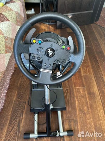 Игровой руль Thrustmaster tmx pro с подставкой