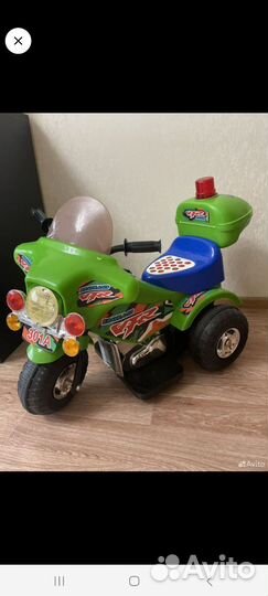 Детский электро мотоцикл