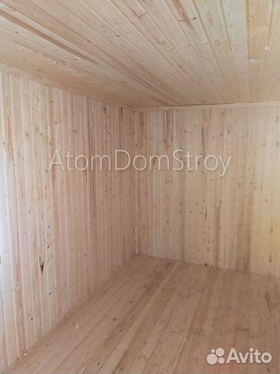 Бытовка деревянная утепленная с электрикой