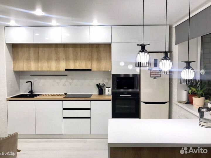 Кухонный гарнитур с островом