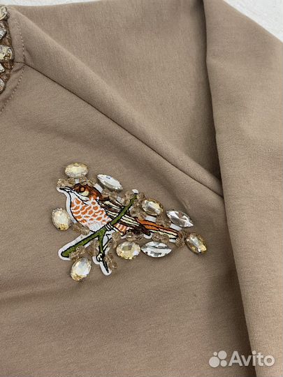 Свитшот женский со стразами