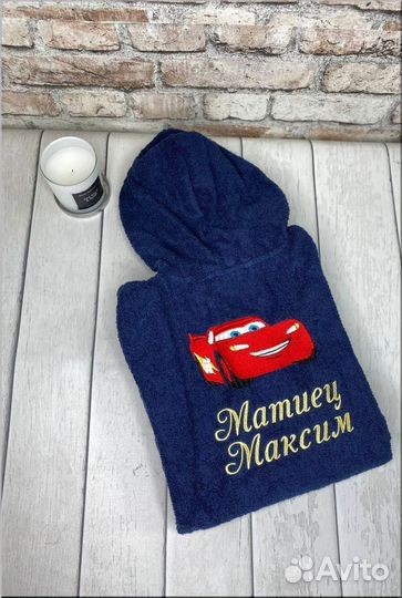 Мужской махровый халат