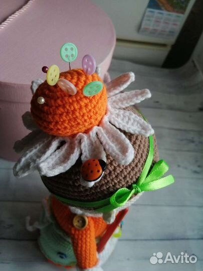 Кукла Ромашка - Рукодельница помощница