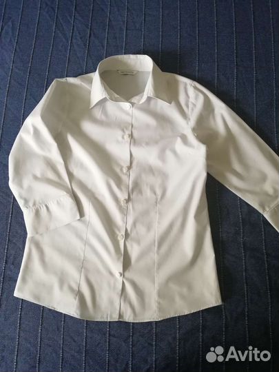 Блузки школьные пакетом 152-158см