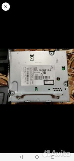 Штатная магнитола шевроле круз 2011