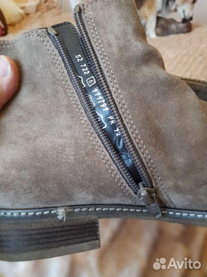 Ботинки женские Gabor натуральная замша