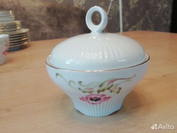 Сервиз чайно - кофейный гдр на 6 персон