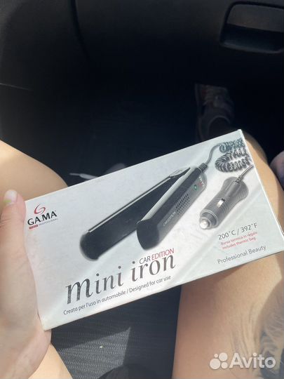 Утюжок для волос gama для автомобиля портативный