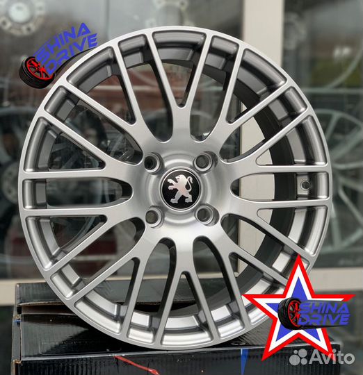 Диски Peugeot RS R16 4x108 High Gloss Silver