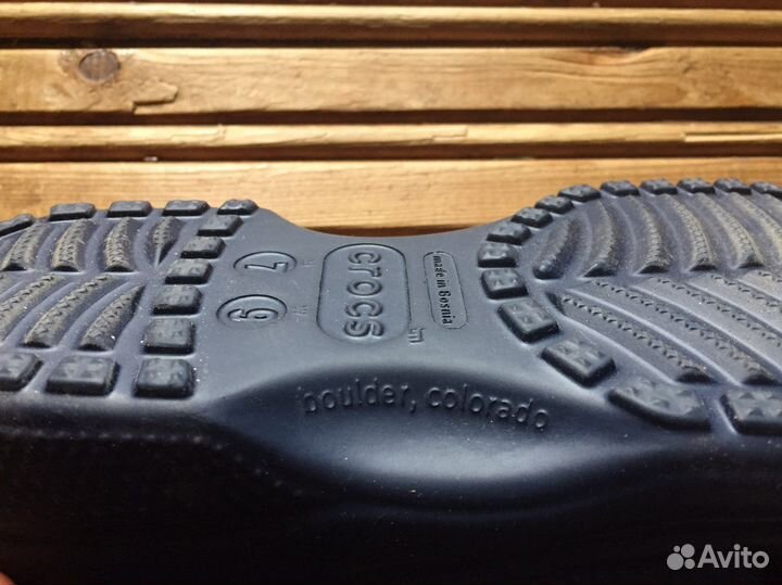 Crocs сабо w9 39-40 размер