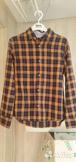 Рубашки в клетку 140