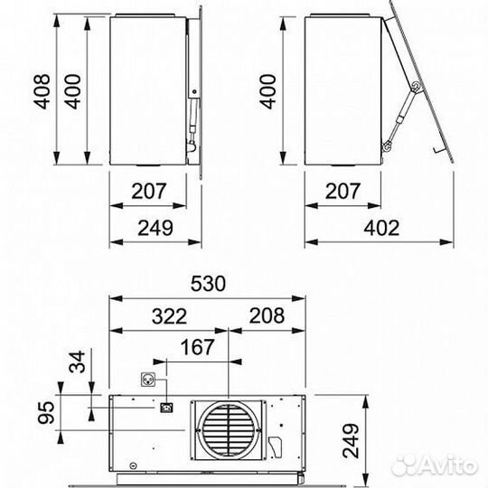 Вытяжка Franke maris free 80 (330.0542.181)