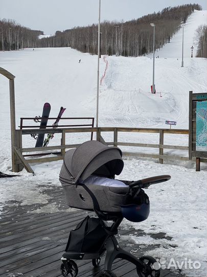 Коляска stokke xplory v6 2в 1