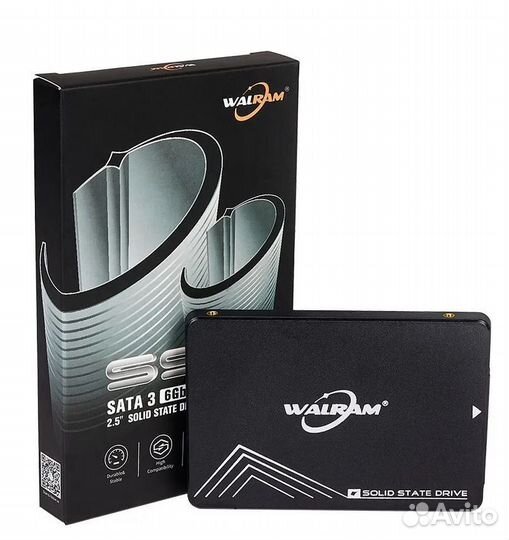 SSD твердотельный накопитель walram 512 гб