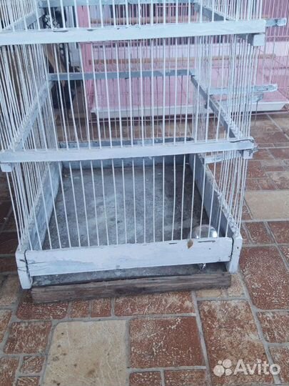 Клетка большая для птички, попугайчика длина 60см