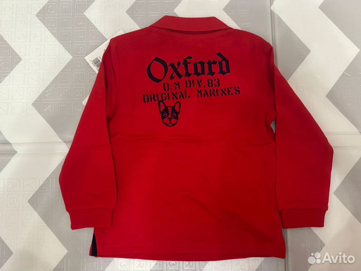 Поло с длинным рукавом