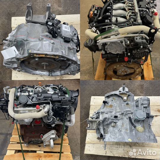 Двигатель контрактный и АКПП на volkswagen